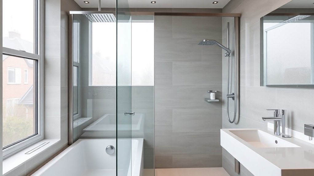 Semi-Frameless Shower Screens Hampton