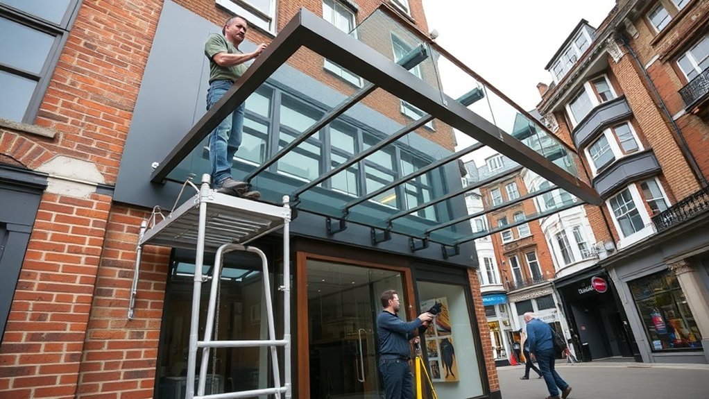Shopfront Canopy Hampton
