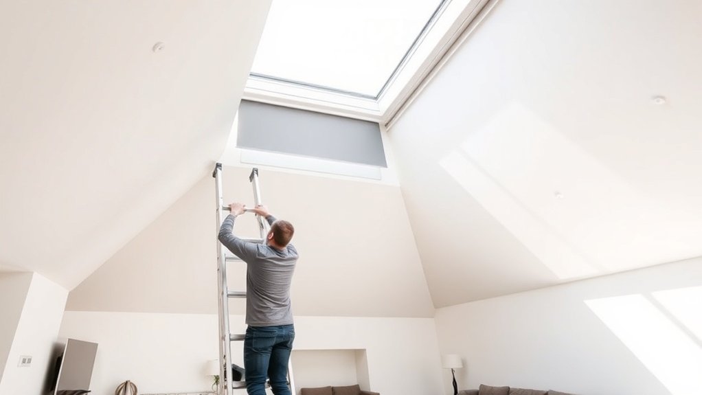 Skylight Blinds Installation Hampton